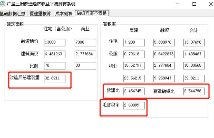 广量三旧刷新经济收益平衡测算系统.png